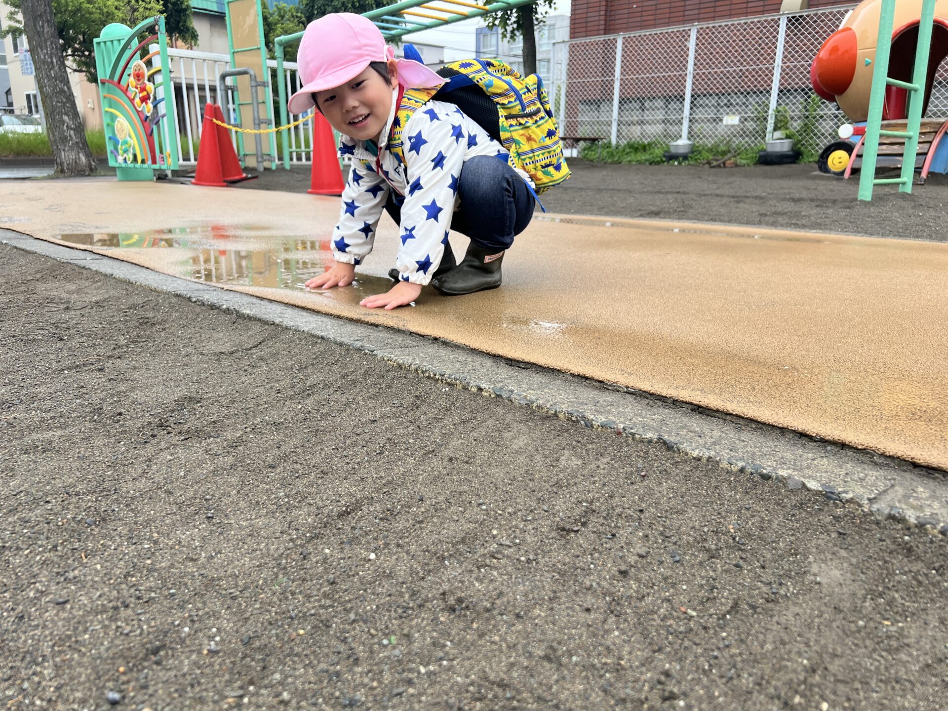 雨もたのしい☂️