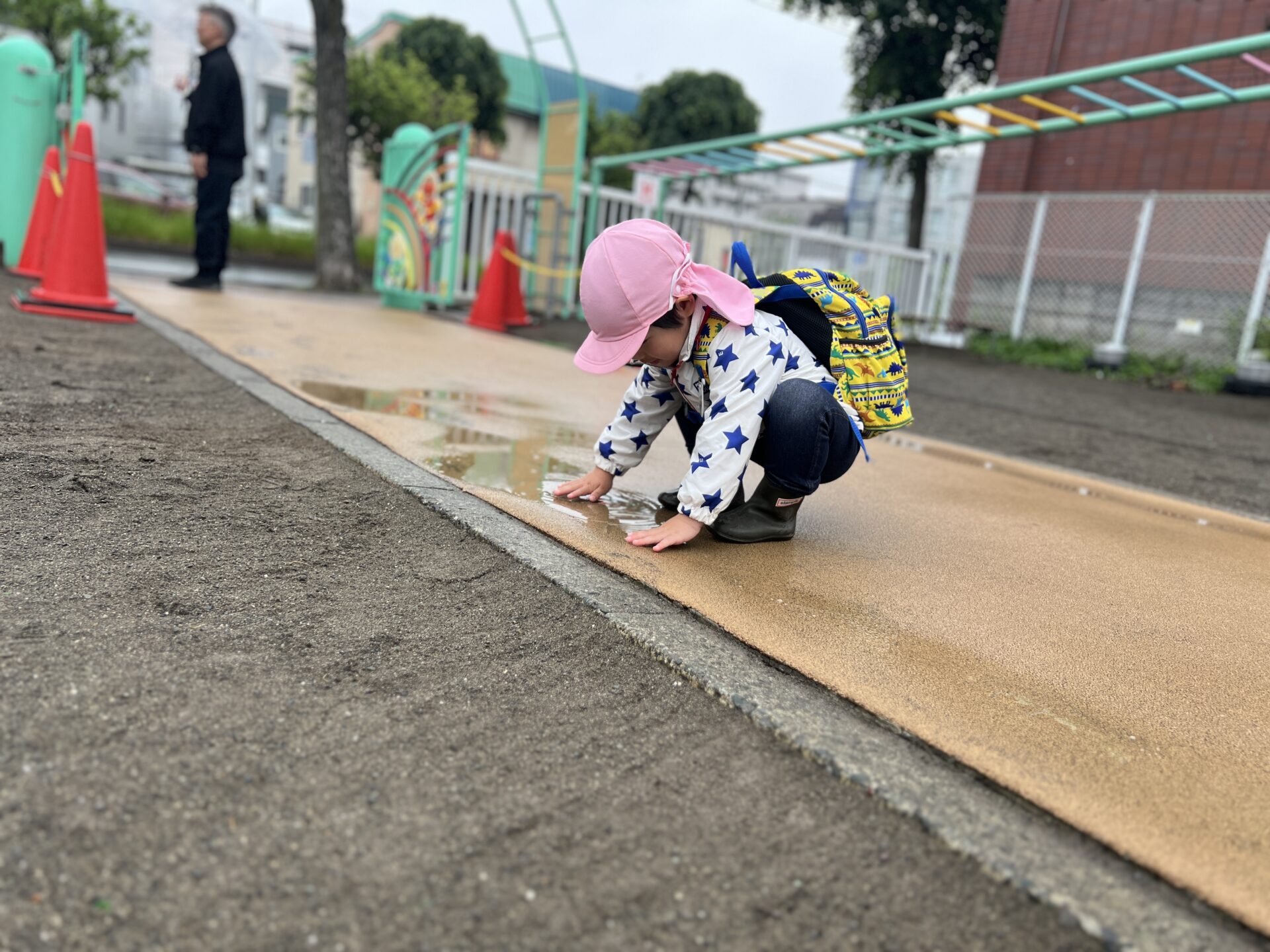 雨もたのしい☂️