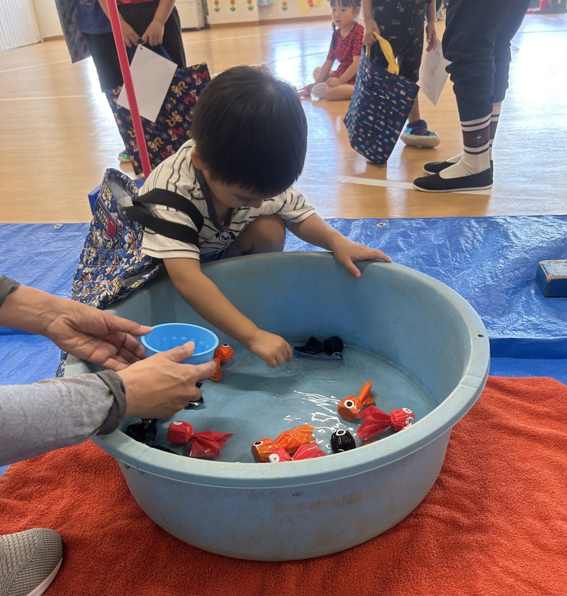 　いちご組の夏祭り